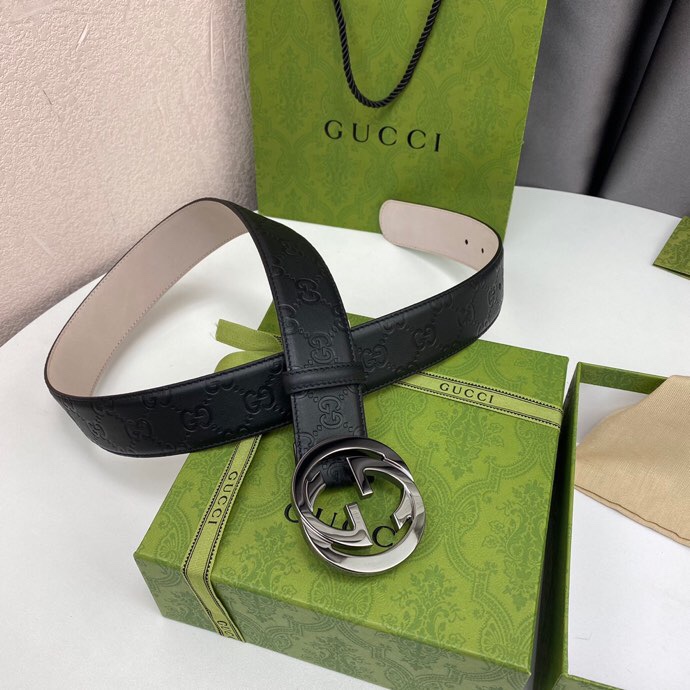 구찌 클래식 GG 버클 벨트 40mm 폭 001-177014