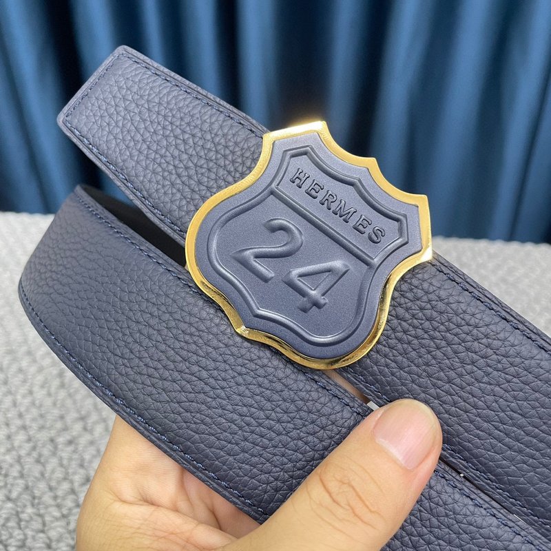 에르메스 양면 TOG 가죽 벨트 스틸 버클 3.8cm 001-177099