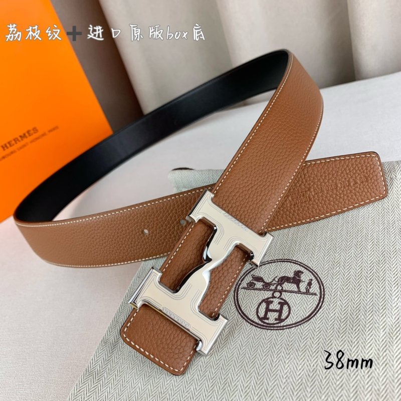 에르메스 클래식 H 버클 양면 벨트 38mm 001-177129