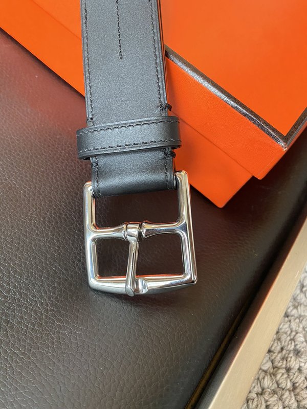 에르메스 박스/토고 양면 소가죽 벨트 38mm 001-177153