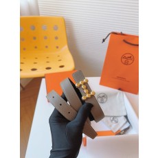 에르메스 양면 소가죽 벨트 24mm 001-177166