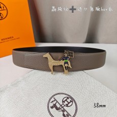 에르메스 양면 H 버클 소가죽 벨트 38mm 001-177221