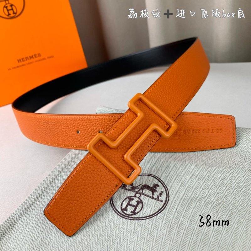 에르메스 양면 소가죽 벨트 38mm 001-177229