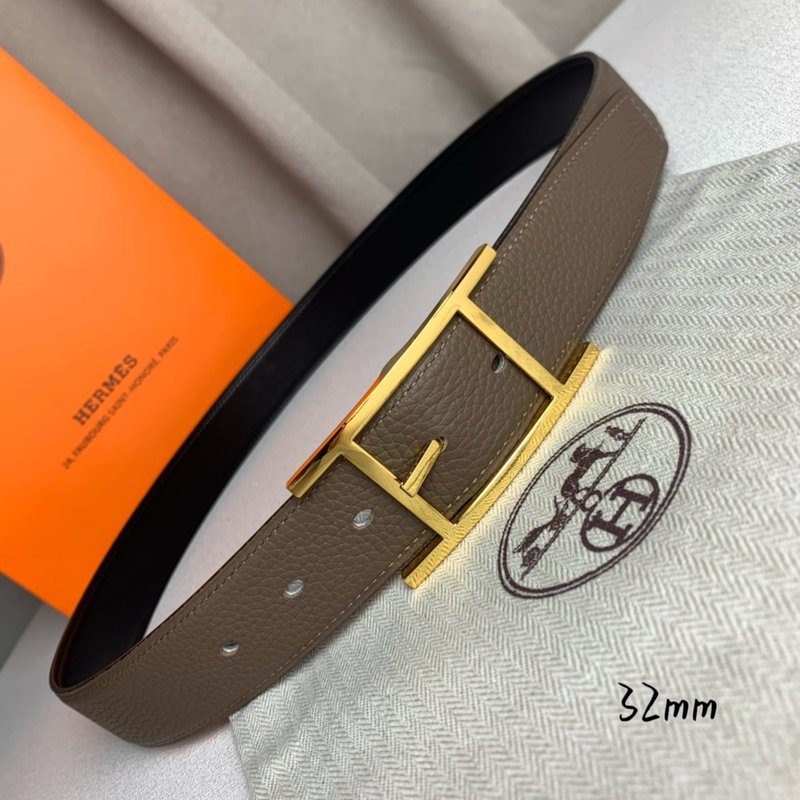 에르메스 양면 핀 버클 벨트 32mm 폭 001-177235