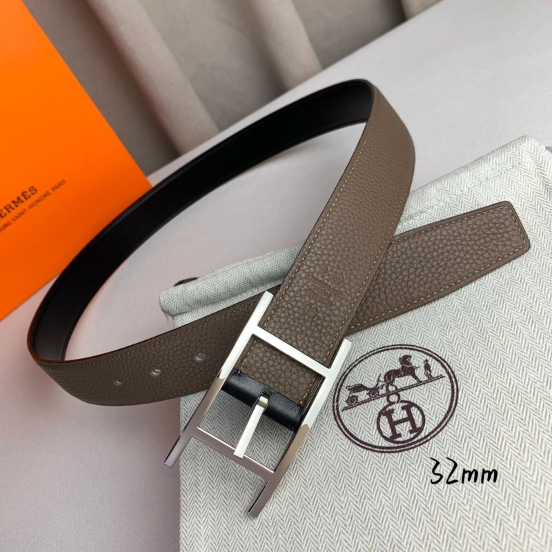 에르메스 양면 핀 버클 벨트 32mm 폭 001-177235