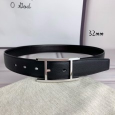 에르메스 블랙 리치 그레인 양면 사용 벨트 001-177250