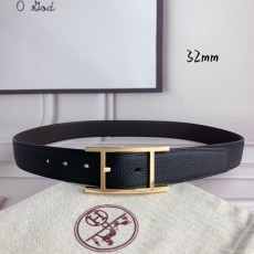 에르메스 양면 리치 그레인 핀 버클 벨트 001-177254