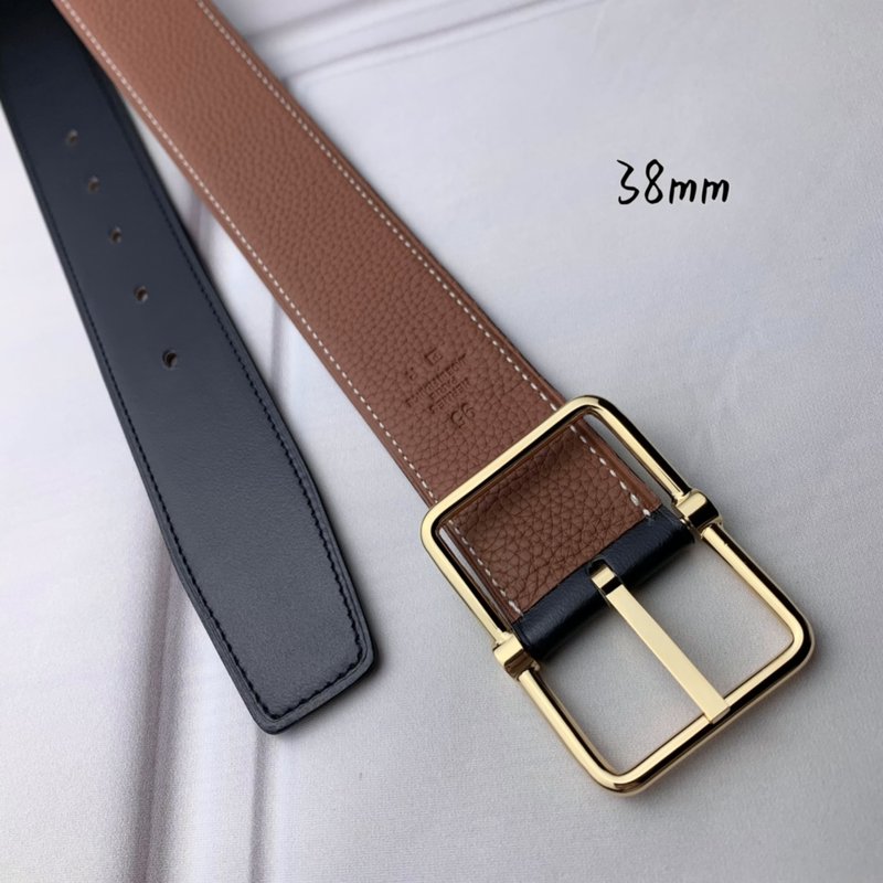 에르메스 양면 벨트 38mm 폭 소 가죽 001-177306