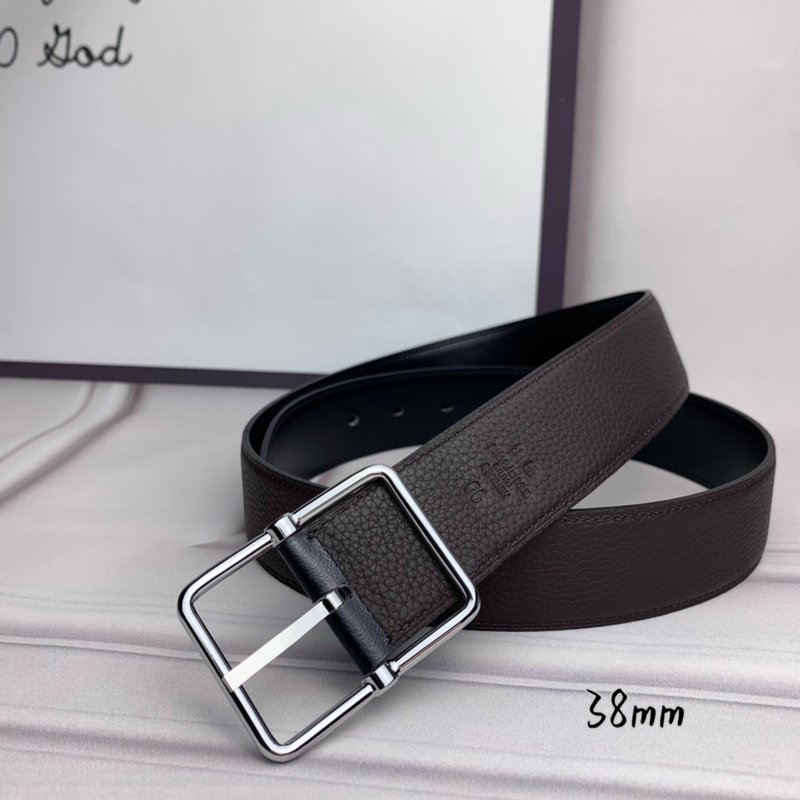 에르메스 핀 버클 소가죽 벨트 38mm 폭 001-177310
