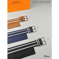 에르메스新款 핀 버클 벨트 엡솜 가죽 캔버스 001-177320