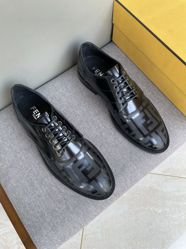 펜디 FENDI 남성 캐주얼 가죽 로퍼 001-177440