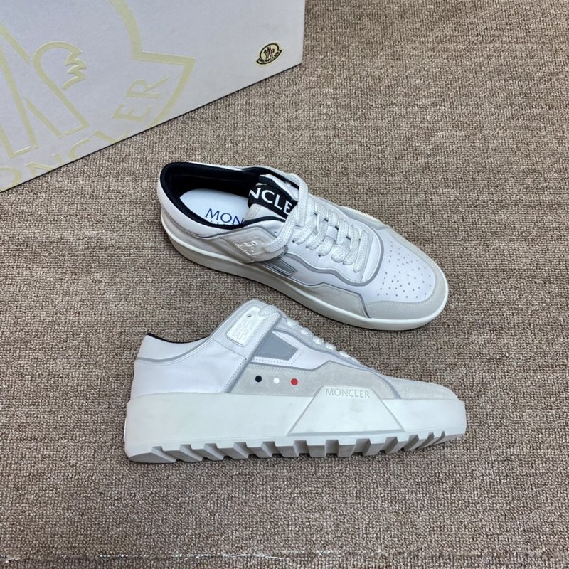 몽클레르 MONCLER 화이트 가죽 스니커즈 001-177615