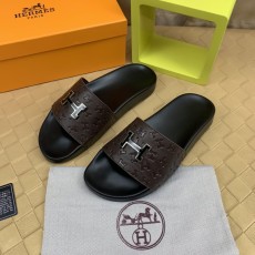 에르메스 오란 소가죽 H 슬리퍼 001-178254