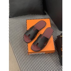 에르메스 H 로고 남성 가죽 슬리퍼 001-178265
