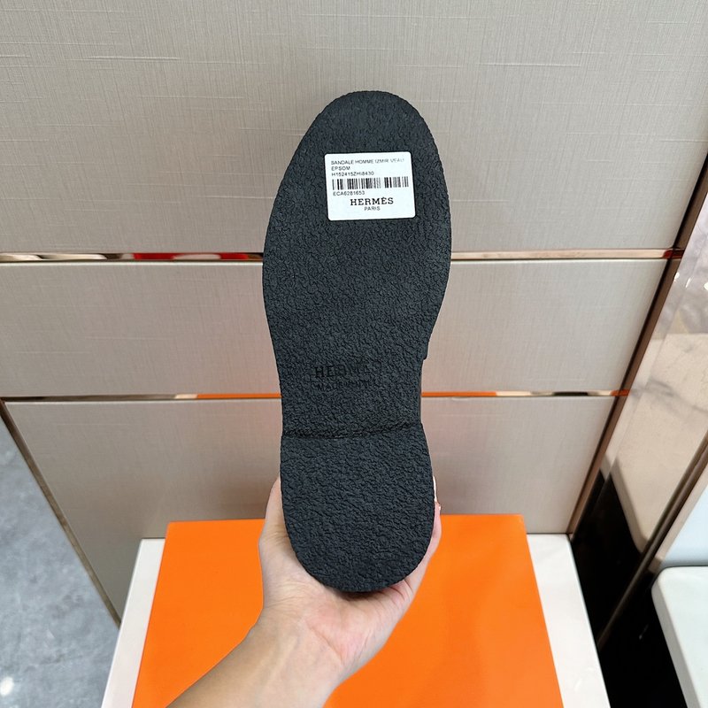 에르메스 기욤 소금장 로퍼 블랙 001-178300