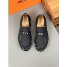 에르메스 Kelly 버클 송아지 가죽 캐주얼 슈즈 001-178372