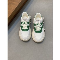 에르메스 하루 두꺼운 바닥 컬러 블록 더비 슈즈 001-178428