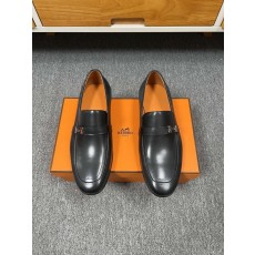 에르메스 남성 가죽 로퍼 슈즈 001-178437