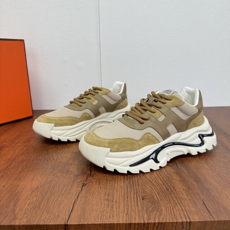 에르메스 남성용 두꺼운 밑창 운동화 001-178547