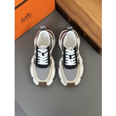 에르메스 남성 하이톱 소가죽 운동화 001-178559