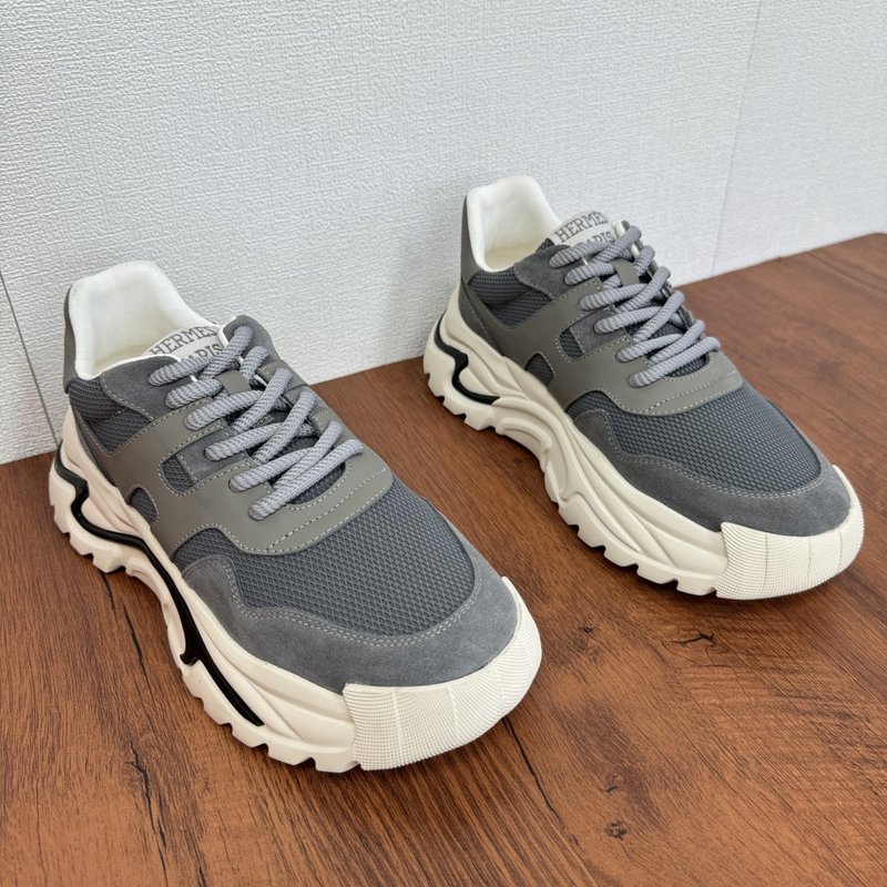 에르메스 남성용 두꺼운 밑창 운동화 001-178561