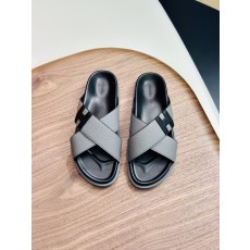 에르메스 남성용 소가죽 슬리퍼 001-178657