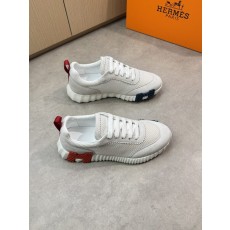 에르메스 캐주얼 운동화 스웨이드 가죽 001-178658