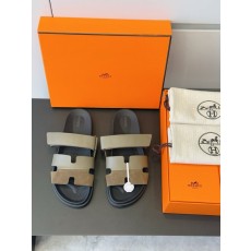 에르메스 시프르 커플 가죽 샌들 001-178683
