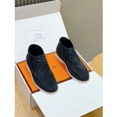 에르메스 Job 시리즈 스웨이드 하이탑 슈즈 001-178997