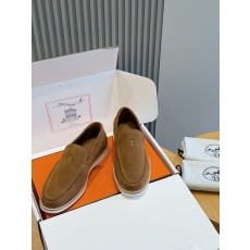 에르메스 Job 스웨이드 로퍼 남성화 001-179014