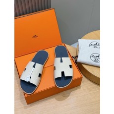 에르메스 클래식 남성 가죽 슬리퍼 001-179114