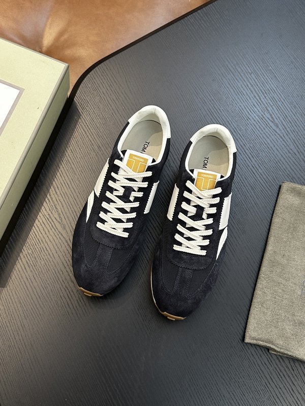 TOM FORD 캠브리지 가죽 스니커즈 001-179209