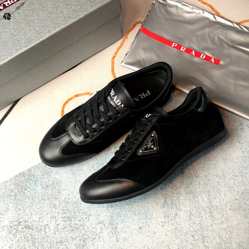 PRADA 블랙 옥스포드 슈즈 001-179585