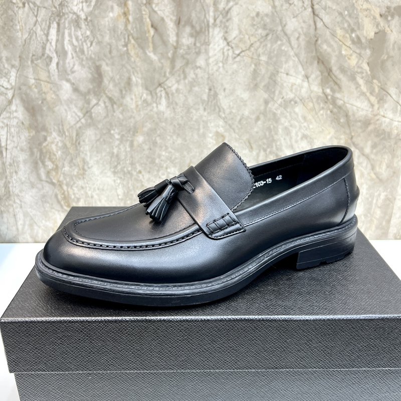 PRADA 프라다 남성 정장 로퍼 구두 001-179600