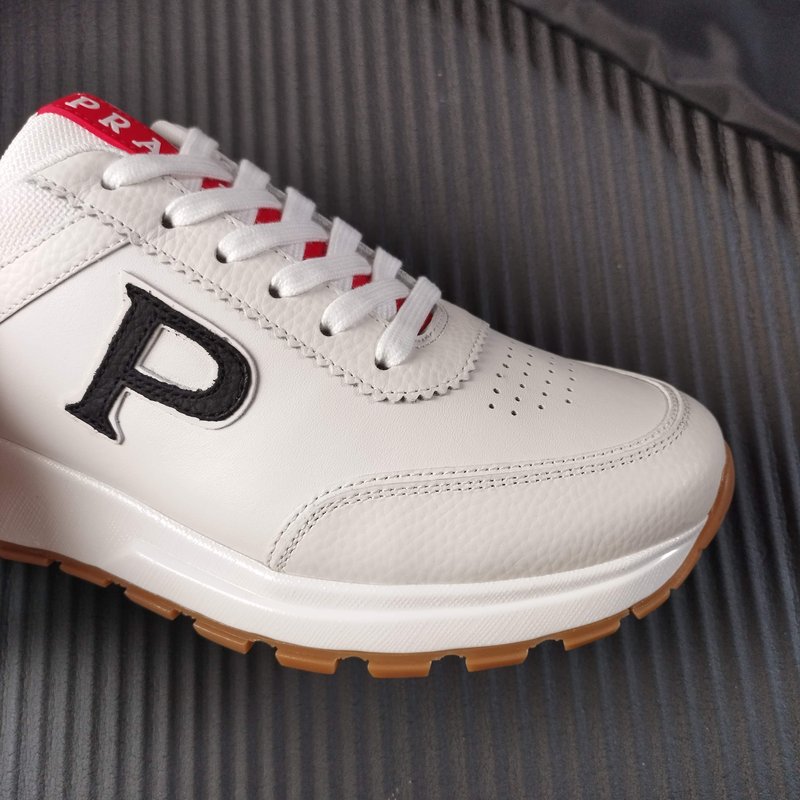 PRADA 화이트 가죽 신제품 신발 001-179777