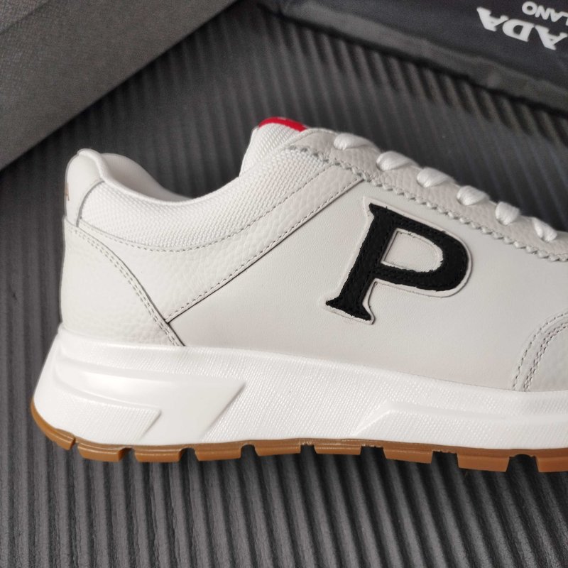 PRADA 화이트 가죽 신제품 신발 001-179777
