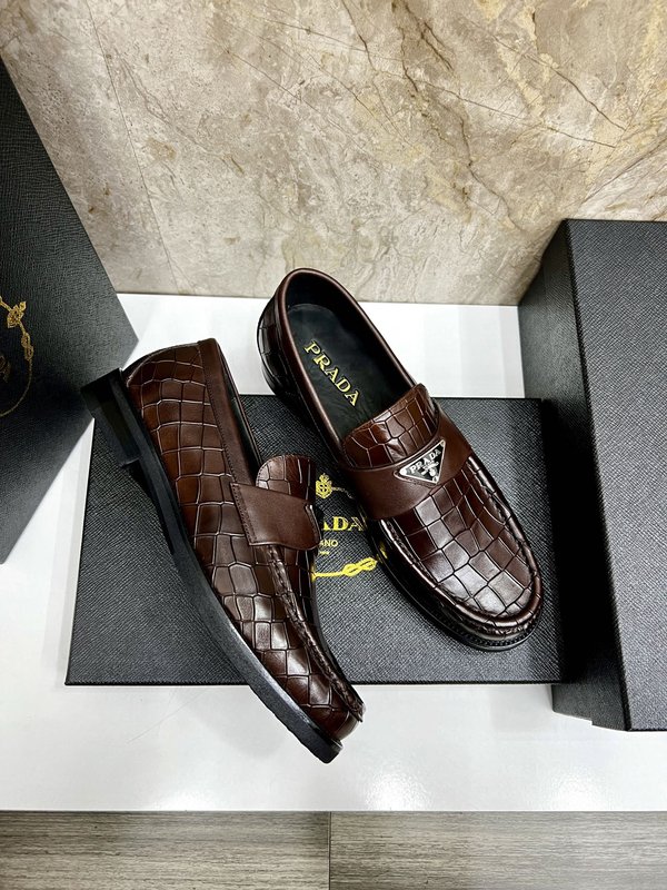 PRADA 남성 개변주 가죽구두 오리진얼 복제 001-179829