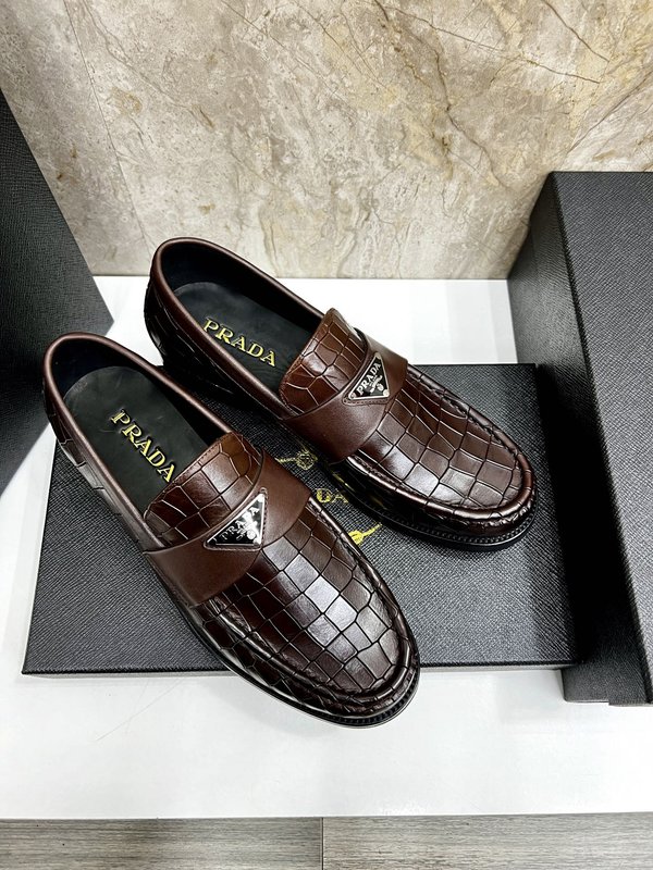 PRADA 남성 개변주 가죽구두 오리진얼 복제 001-179829