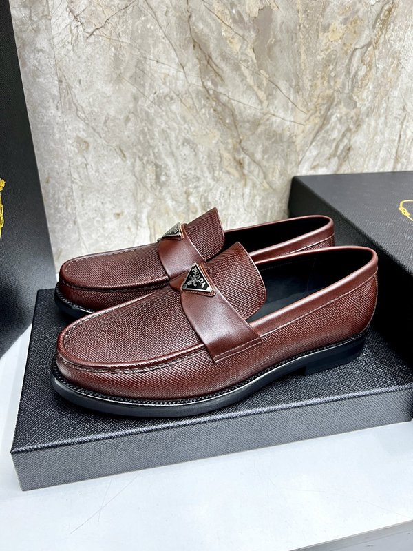 PRADA 남성 수입 송아지 가죽 구두 001-179830
