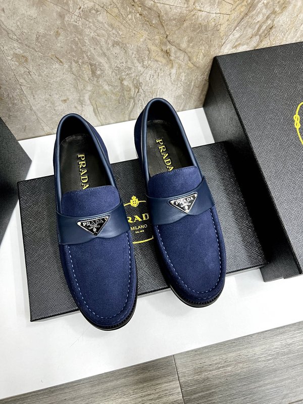 PRADA 남성 수입 송아지 가죽 구두 001-179834