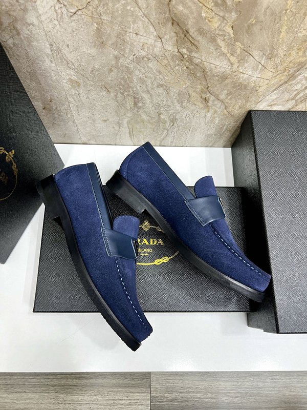 PRADA 남성 수입 송아지 가죽 구두 001-179834