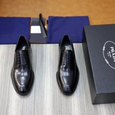 PRADA 신규 남성 비즈니스 가죽 구두 001-179845