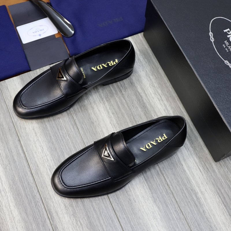 PRADA 신상 남성용 비즈니스 가죽 구두 001-179852