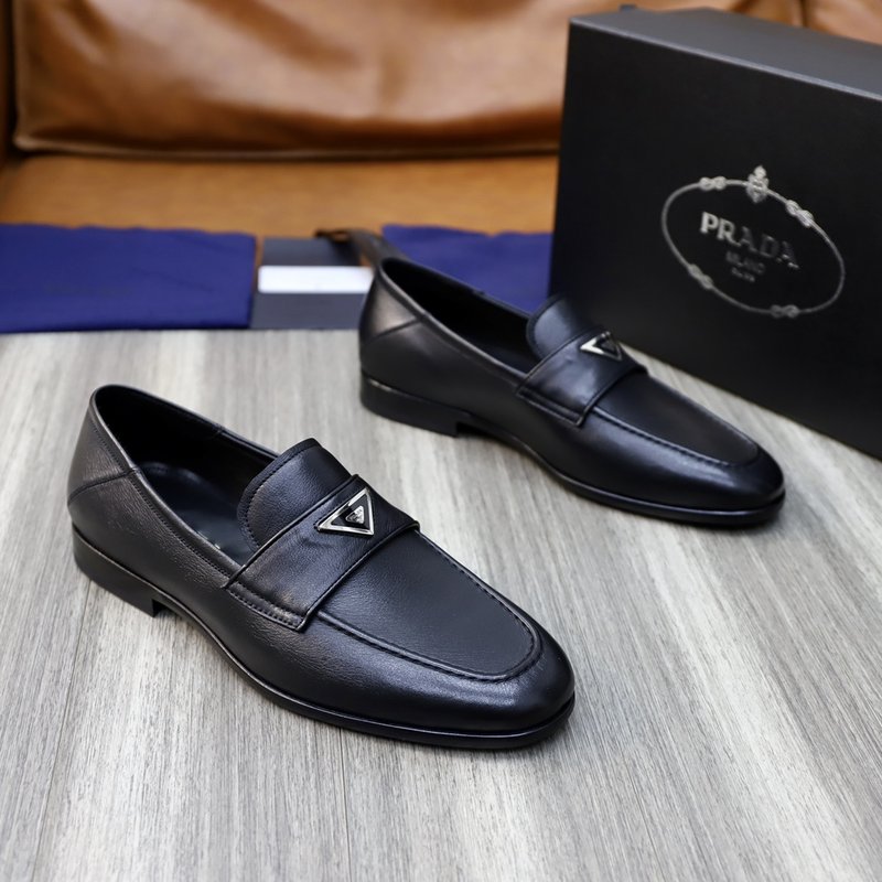 PRADA 신상 남성용 비즈니스 가죽 구두 001-179852