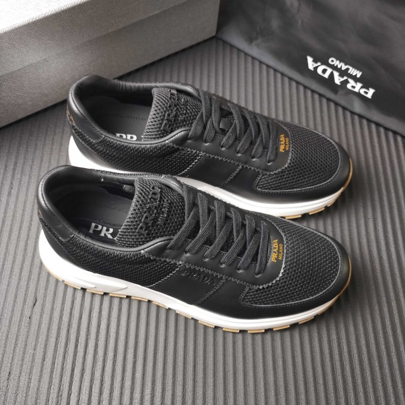 PRADA 블랙 메쉬 운동화 001-179880