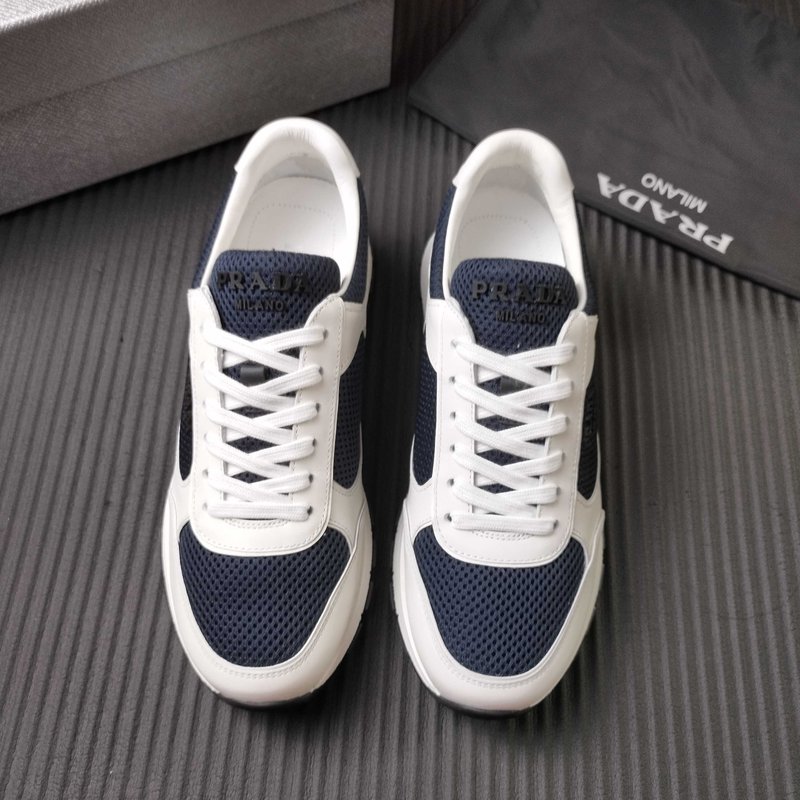 PRADA 컬러 블록 캐주얼 스니커즈 001-179892