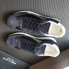 PRADA 507 블루 스웨이드 운동화 001-179900
