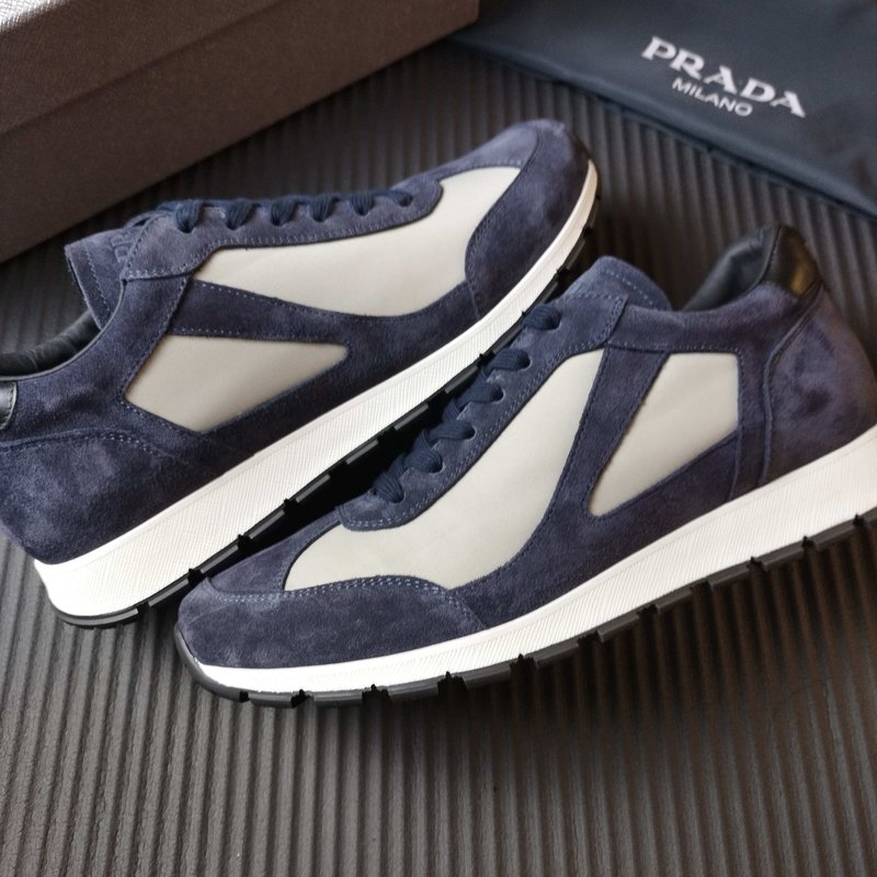 PRADA 프라다 507 그레이 운동화 001-179902