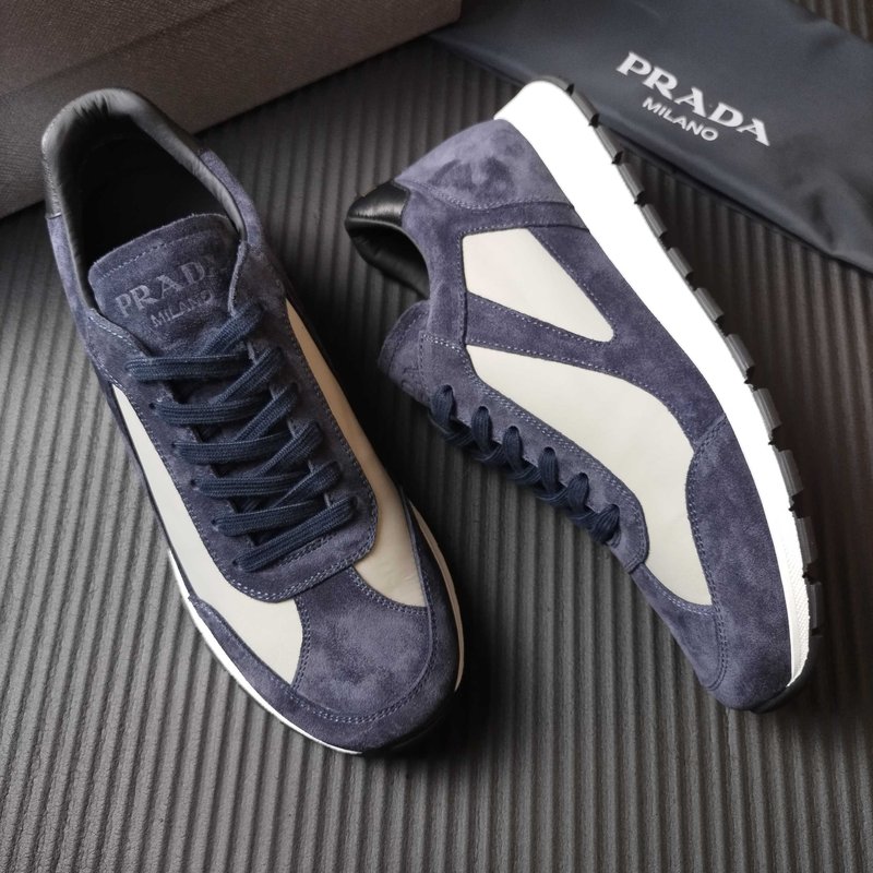 PRADA 프라다 507 그레이 운동화 001-179902