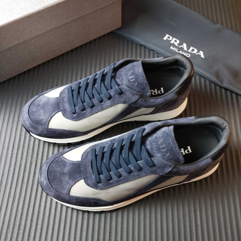 PRADA 프라다 507 그레이 운동화 001-179902